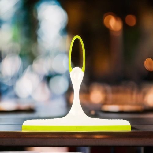 Super99 Cleaning Wiper (Multicolour) for Car,Kitchen,Shelf and mirror Viper, Small Handy Wiper Even use on Car Windshield (Multicolor- Green) Pack of 1|Weight: 56gm, Size: 25cmx23cm 